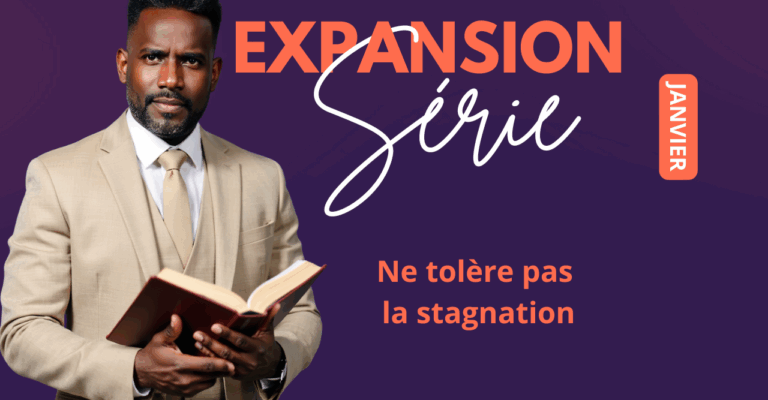 Ne tolère pas la stagnation