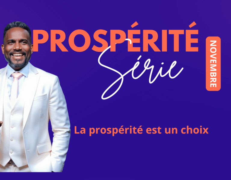La prospérité est un choix
